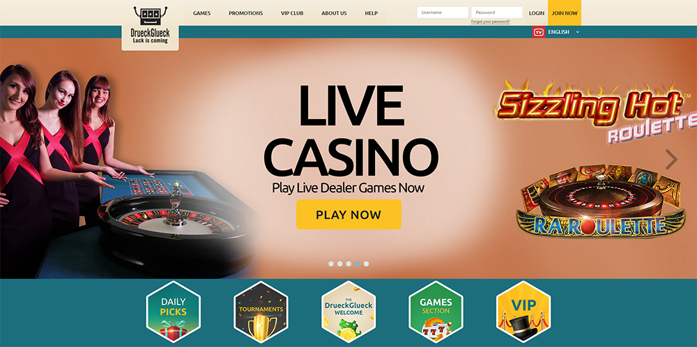drueckglueck online casino