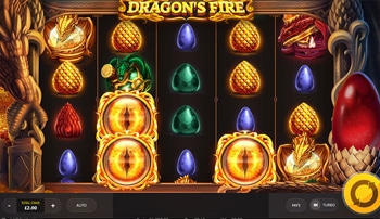 dragons fire slot